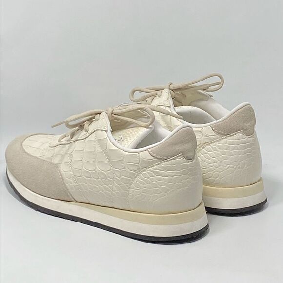 Giuseppe Zanotti Braky Crocodile-Embossed Leather Runners size 42/ US 9 - Picture 9 of 12